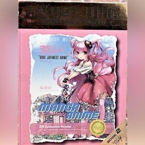 NIB Rude Cosmetics 
Manga Anime 35 Eyeshadow Palette
